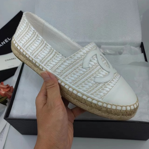 Cheap Chanel Flat Shoes For Women #1232312 Replica Wholesale [$76.00 USD] [ITEM#1232312] on Replica Chanel Flat Shoes