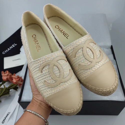 Cheap Chanel Flat Shoes For Women #1232313 Replica Wholesale [$76.00 USD] [ITEM#1232313] on Replica Chanel Flat Shoes