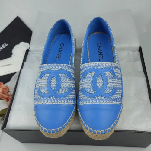 Cheap Chanel Flat Shoes For Women #1232316 Replica Wholesale [$76.00 USD] [ITEM#1232316] on Replica Chanel Flat Shoes