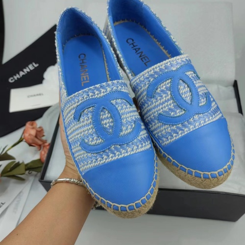 Cheap Chanel Flat Shoes For Women #1232316 Replica Wholesale [$76.00 USD] [ITEM#1232316] on Replica Chanel Flat Shoes