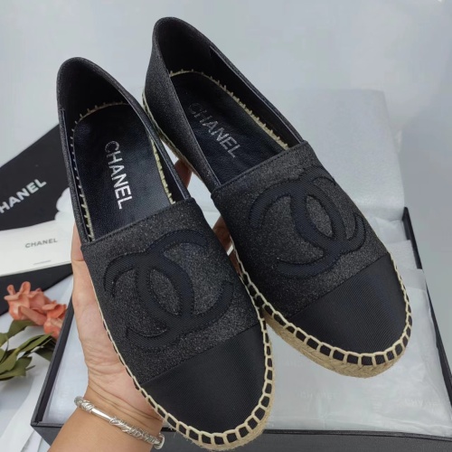 Cheap Chanel Flat Shoes For Women #1232319 Replica Wholesale [$76.00 USD] [ITEM#1232319] on Replica Chanel Flat Shoes