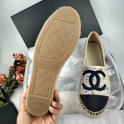 Cheap Chanel Flat Shoes For Women #1232320 Replica Wholesale [$76.00 USD] [ITEM#1232320] on Replica Chanel Flat Shoes