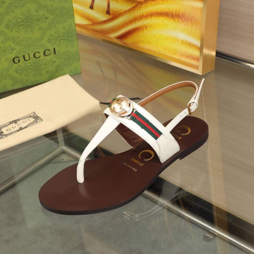 Cheap Gucci Sandal For Women #1232349 Replica Wholesale [$68.00 USD] [ITEM#1232349] on Replica Gucci Sandal