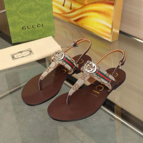 Cheap Gucci Sandal For Women #1232350 Replica Wholesale [$68.00 USD] [ITEM#1232350] on Replica Gucci Sandal