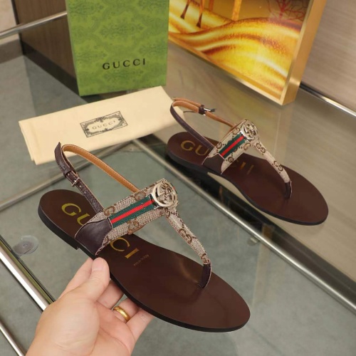 Cheap Gucci Sandal For Women #1232350 Replica Wholesale [$68.00 USD] [ITEM#1232350] on Replica Gucci Sandal