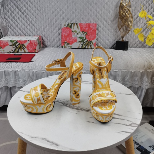 Cheap Dolce &amp; Gabbana D&amp;G Sandal For Women #1232367 Replica Wholesale [$160.00 USD] [ITEM#1232367] on Replica Dolce &amp; Gabbana D&amp;G Sandal