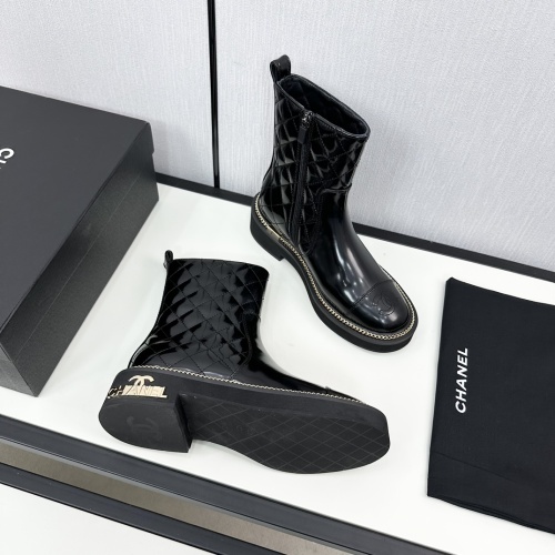 Cheap Chanel Boots For Women #1232389 Replica Wholesale [$115.00 USD] [ITEM#1232389] on Replica Chanel Boots