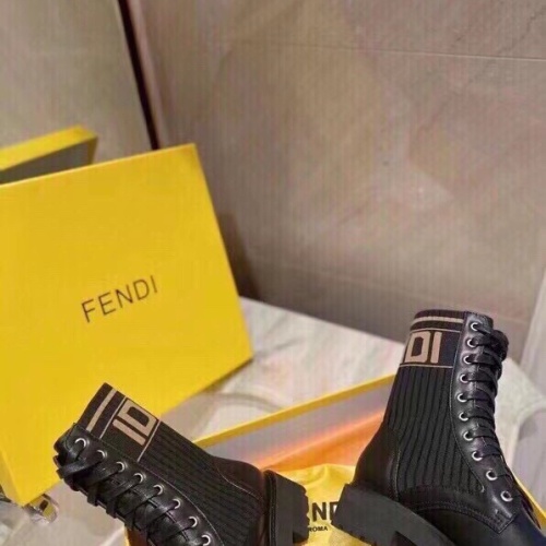 Cheap Fendi Fashion Boots For Women #1232390 Replica Wholesale [$96.00 USD] [ITEM#1232390] on Replica Fendi Fashion Boots