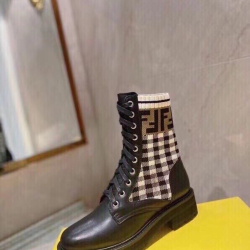 Cheap Fendi Fashion Boots For Women #1232393 Replica Wholesale [$96.00 USD] [ITEM#1232393] on Replica Fendi Fashion Boots