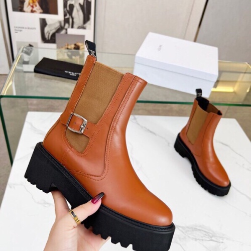 Cheap Celine Boots For Women #1232399 Replica Wholesale [$102.00 USD] [ITEM#1232399] on Replica Celine Boots