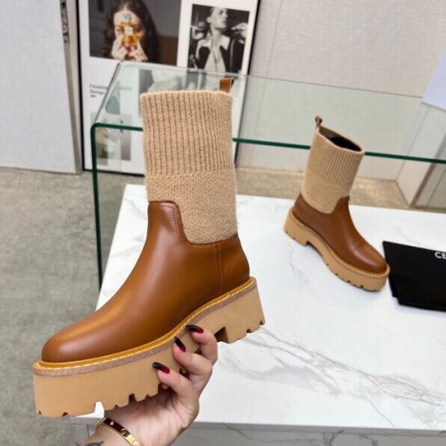 Cheap Celine Boots For Women #1232402 Replica Wholesale [$102.00 USD] [ITEM#1232402] on Replica Celine Boots