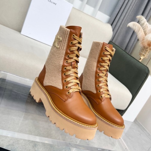 Cheap Celine Boots For Women #1232403 Replica Wholesale [$108.00 USD] [ITEM#1232403] on Replica Celine Boots