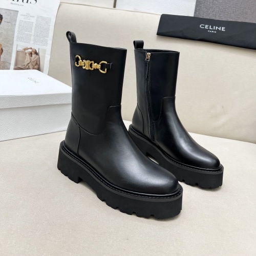 Cheap Celine Boots For Women #1232407 Replica Wholesale [$108.00 USD] [ITEM#1232407] on Replica Celine Boots