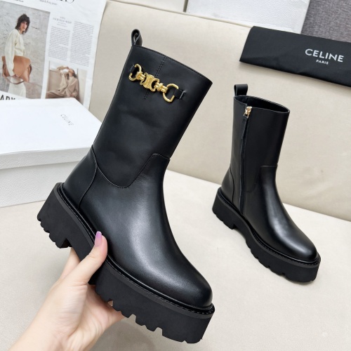 Cheap Celine Boots For Women #1232407 Replica Wholesale [$108.00 USD] [ITEM#1232407] on Replica Celine Boots