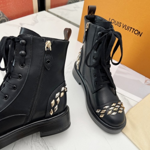 Cheap Louis Vuitton Boots For Women #1232414 Replica Wholesale [$112.00 USD] [ITEM#1232414] on Replica Louis Vuitton Boots