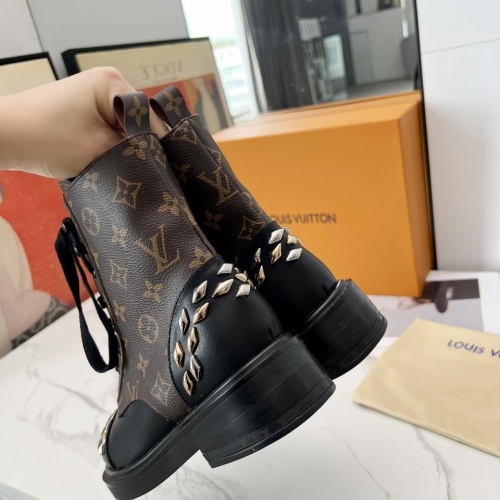 Cheap Louis Vuitton Boots For Women #1232415 Replica Wholesale [$112.00 USD] [ITEM#1232415] on Replica Louis Vuitton Boots