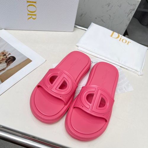 Cheap Christian Dior Slippers For Women #1232417 Replica Wholesale [$68.00 USD] [ITEM#1232417] on Replica Christian Dior Slippers