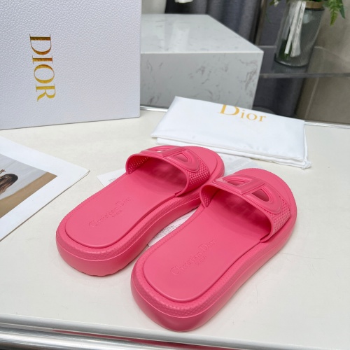 Cheap Christian Dior Slippers For Women #1232417 Replica Wholesale [$68.00 USD] [ITEM#1232417] on Replica Christian Dior Slippers