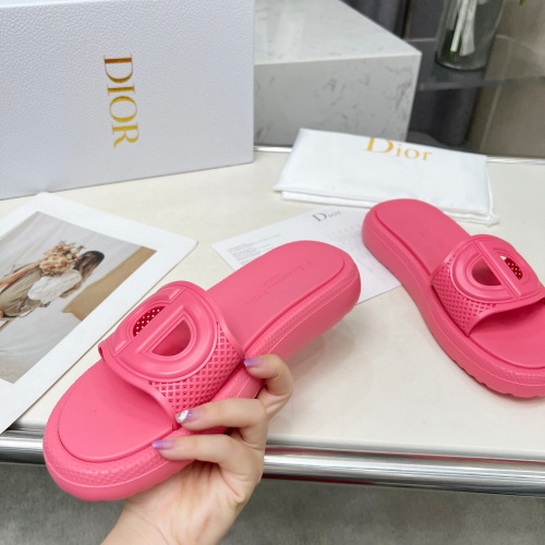 Cheap Christian Dior Slippers For Women #1232417 Replica Wholesale [$68.00 USD] [ITEM#1232417] on Replica Christian Dior Slippers