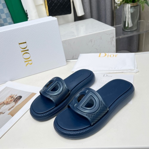 Cheap Christian Dior Slippers For Women #1232418 Replica Wholesale [$68.00 USD] [ITEM#1232418] on Replica Christian Dior Slippers