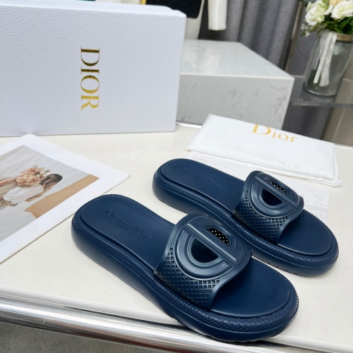 Cheap Christian Dior Slippers For Women #1232418 Replica Wholesale [$68.00 USD] [ITEM#1232418] on Replica Christian Dior Slippers