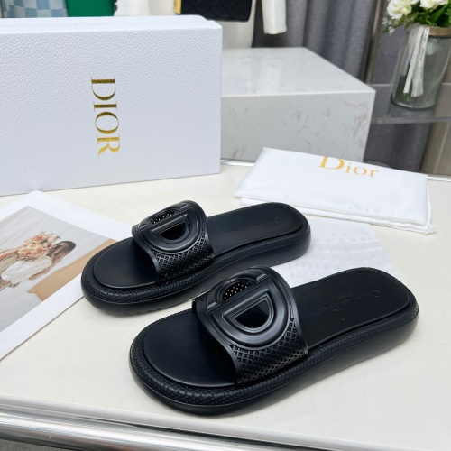 Cheap Christian Dior Slippers For Women #1232419 Replica Wholesale [$68.00 USD] [ITEM#1232419] on Replica Christian Dior Slippers