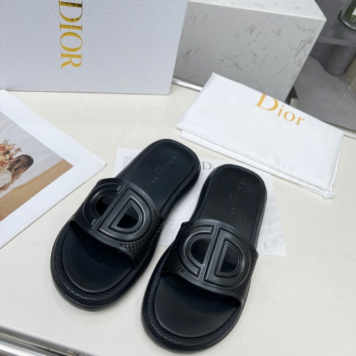 Cheap Christian Dior Slippers For Women #1232419 Replica Wholesale [$68.00 USD] [ITEM#1232419] on Replica Christian Dior Slippers