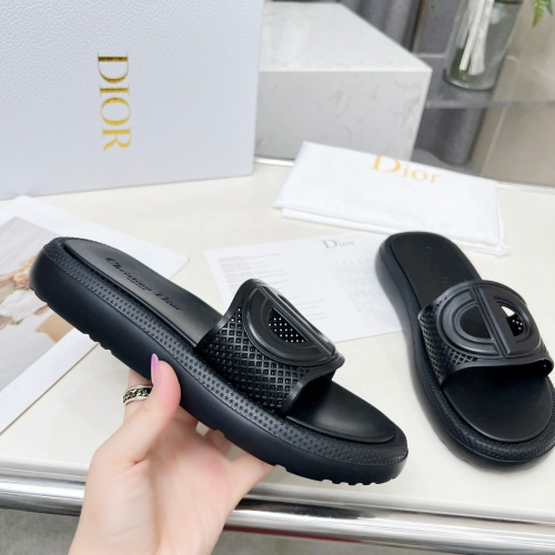 Cheap Christian Dior Slippers For Women #1232419 Replica Wholesale [$68.00 USD] [ITEM#1232419] on Replica Christian Dior Slippers