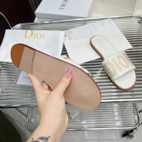 Cheap Christian Dior Slippers For Women #1232420 Replica Wholesale [$82.00 USD] [ITEM#1232420] on Replica Christian Dior Slippers