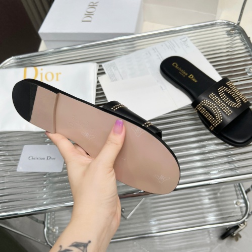 Cheap Christian Dior Slippers For Women #1232422 Replica Wholesale [$82.00 USD] [ITEM#1232422] on Replica Christian Dior Slippers