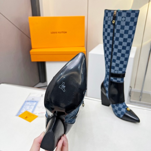 Cheap Louis Vuitton Boots For Women #1232425 Replica Wholesale [$150.00 USD] [ITEM#1232425] on Replica Louis Vuitton Boots