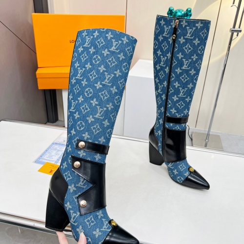 Cheap Louis Vuitton Boots For Women #1232426 Replica Wholesale [$150.00 USD] [ITEM#1232426] on Replica Louis Vuitton Boots