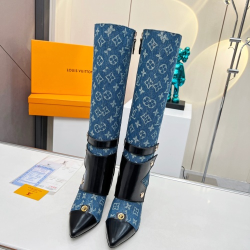 Cheap Louis Vuitton Boots For Women #1232426 Replica Wholesale [$150.00 USD] [ITEM#1232426] on Replica Louis Vuitton Boots