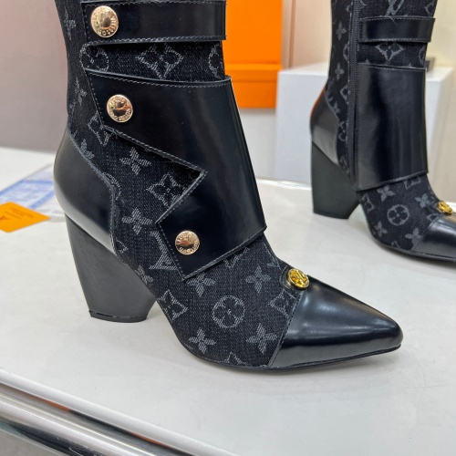 Cheap Louis Vuitton Boots For Women #1232427 Replica Wholesale [$150.00 USD] [ITEM#1232427] on Replica Louis Vuitton Boots