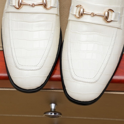 Cheap Gucci Oxfords Shoes For Men #1232454 Replica Wholesale [$85.00 USD] [ITEM#1232454] on Replica Gucci Oxfords Shoes