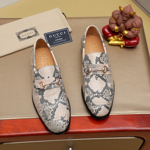 Cheap Gucci Oxfords Shoes For Men #1232456 Replica Wholesale [$85.00 USD] [ITEM#1232456] on Replica Gucci Oxfords Shoes