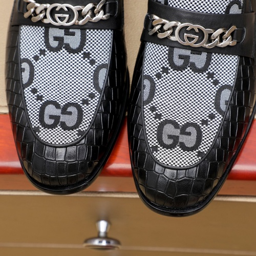 Cheap Gucci Oxfords Shoes For Men #1232457 Replica Wholesale [$85.00 USD] [ITEM#1232457] on Replica Gucci Oxfords Shoes