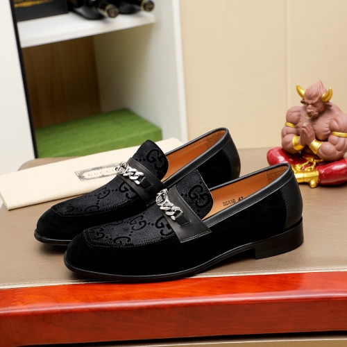 Cheap Gucci Oxfords Shoes For Men #1232460 Replica Wholesale [$85.00 USD] [ITEM#1232460] on Replica Gucci Oxfords Shoes