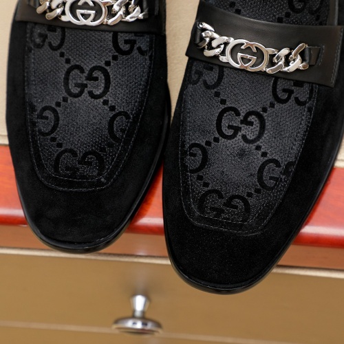 Cheap Gucci Oxfords Shoes For Men #1232460 Replica Wholesale [$85.00 USD] [ITEM#1232460] on Replica Gucci Oxfords Shoes