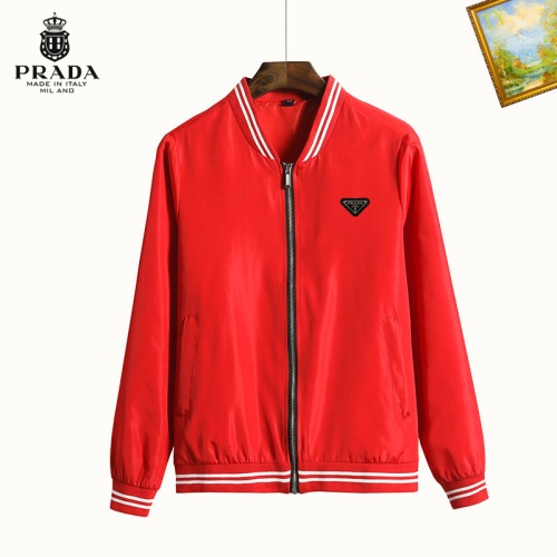 Cheap Prada Jackets Long Sleeved For Men #1232512 Replica Wholesale [$60.00 USD] [ITEM#1232512] on Replica Prada Jackets