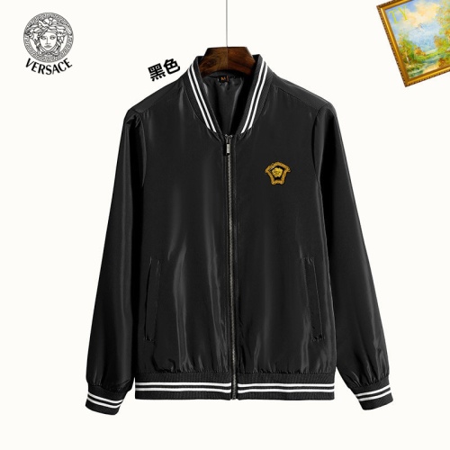 Cheap Versace Jackets Long Sleeved For Men #1232597 Replica Wholesale [$60.00 USD] [ITEM#1232597] on Replica Versace Jackets