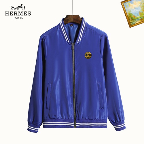 Cheap Hermes Jackets Long Sleeved For Men #1232623 Replica Wholesale [$60.00 USD] [ITEM#1232623] on Replica Hermes Jackets