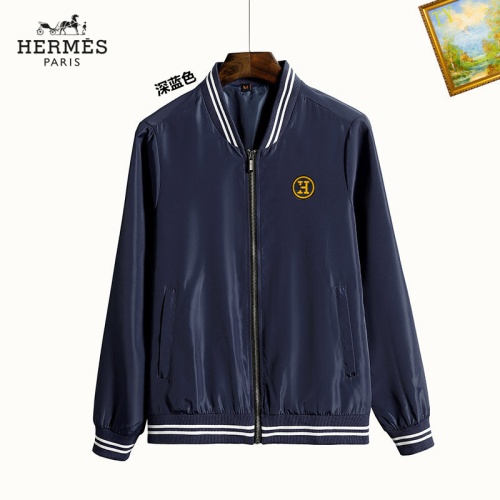 Cheap Hermes Jackets Long Sleeved For Men #1232624 Replica Wholesale [$60.00 USD] [ITEM#1232624] on Replica Hermes Jackets