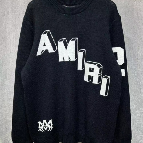 Cheap Amiri Sweaters Long Sleeved For Unisex #1232754 Replica Wholesale [$52.00 USD] [ITEM#1232754] on Replica Amiri Sweaters