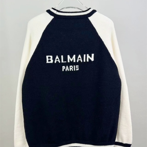 Cheap Balmain Sweaters Long Sleeved For Unisex #1232760 Replica Wholesale [$48.00 USD] [ITEM#1232760] on Replica Balmain Sweaters