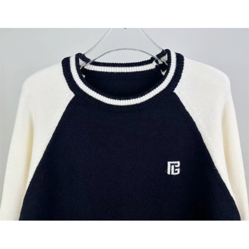 Cheap Balmain Sweaters Long Sleeved For Unisex #1232760 Replica Wholesale [$48.00 USD] [ITEM#1232760] on Replica Balmain Sweaters