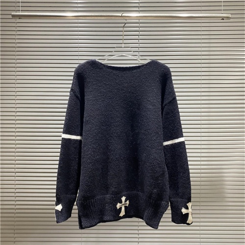 Cheap Chrome Hearts Sweater Long Sleeved For Unisex #1232763 Replica Wholesale [$56.00 USD] [ITEM#1232763] on Replica Chrome Hearts Sweater