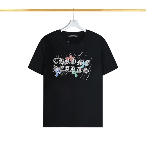 Cheap Chrome Hearts T-Shirts Short Sleeved For Men #1232781 Replica Wholesale [$34.00 USD] [ITEM#1232781] on Replica Chrome Hearts T-Shirts