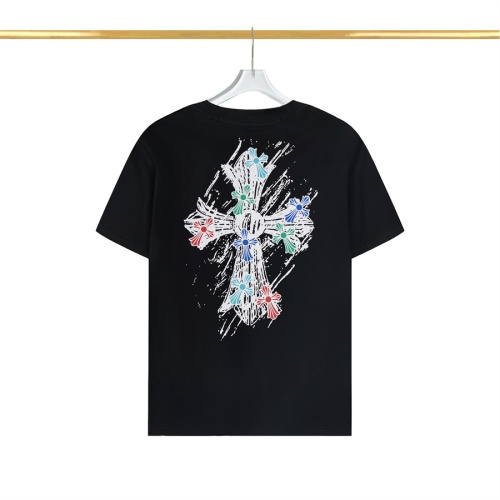 Cheap Chrome Hearts T-Shirts Short Sleeved For Men #1232781 Replica Wholesale [$34.00 USD] [ITEM#1232781] on Replica Chrome Hearts T-Shirts