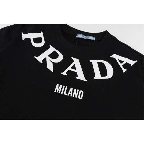 Cheap Prada T-Shirts Short Sleeved For Men #1232794 Replica Wholesale [$34.00 USD] [ITEM#1232794] on Replica Prada T-Shirts